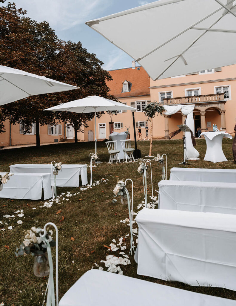 Hochzeit im Schloss Kranichstein Darmstadt