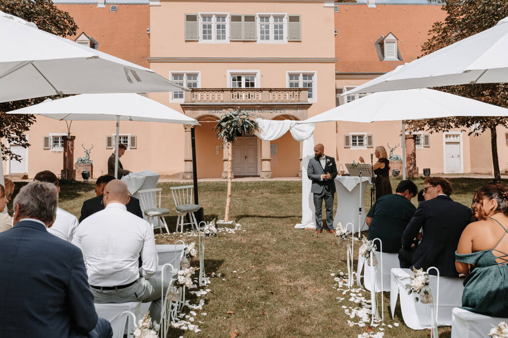 Hochzeit im Schloss Kranichstein Darmstadt