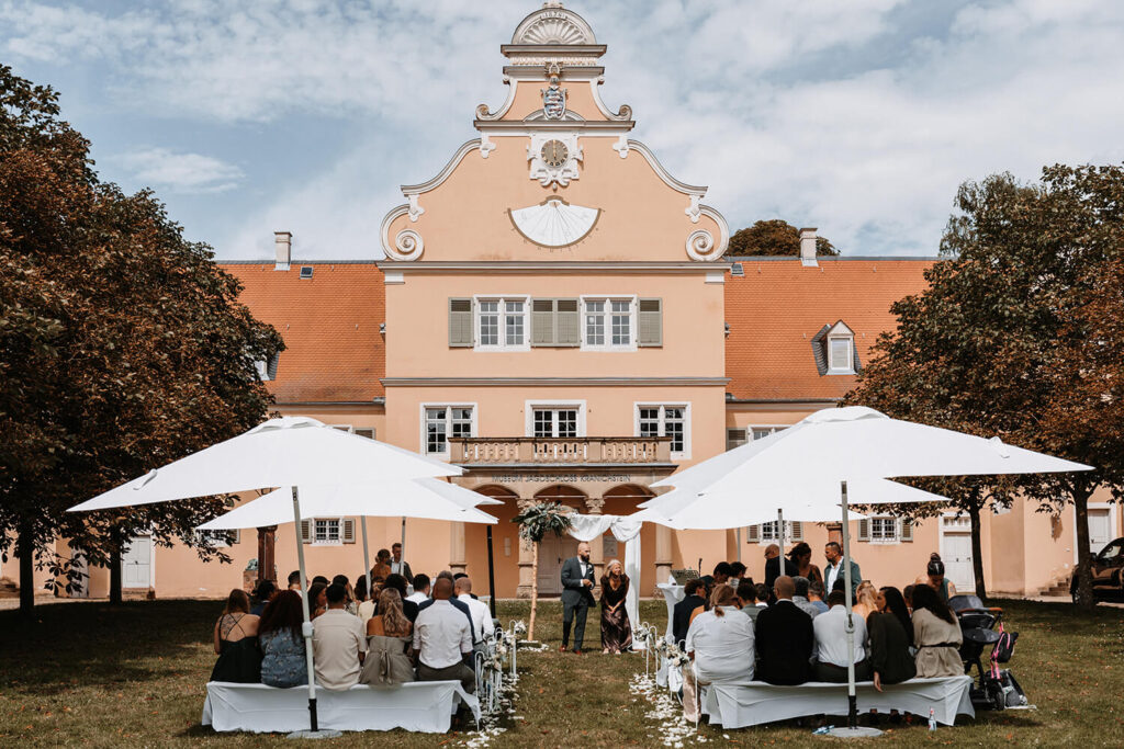 Hochzeit im Schloss Kranichstein Darmstadt