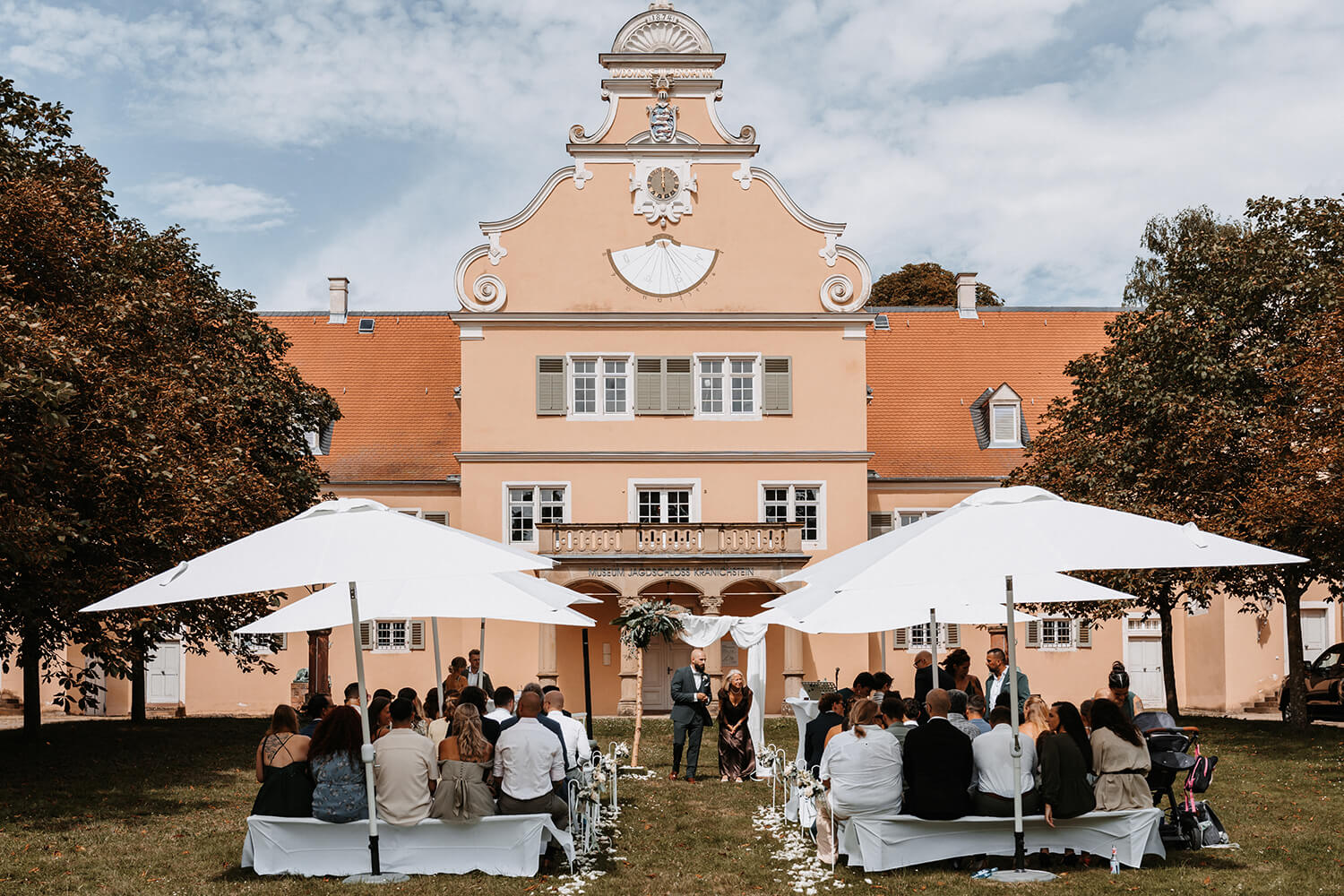 Hochzeit im Jagdschloss Schloss Kranichstein