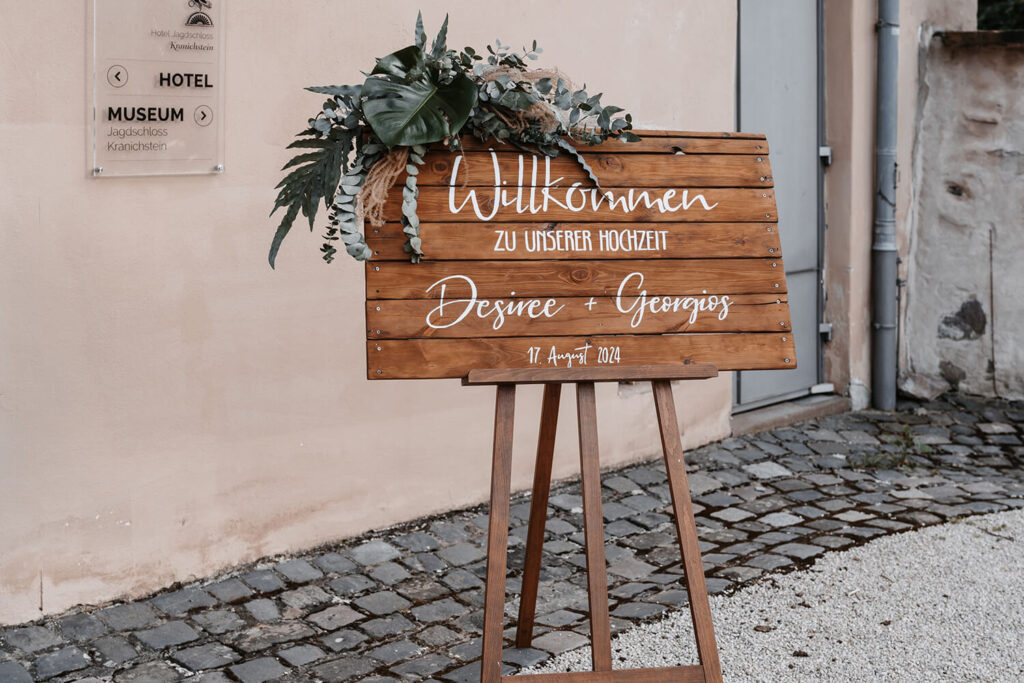 Hochzeit im Schloss Kranichstein Darmstadt