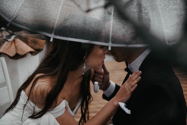 Hochzeitsfotografie bei allen Wetterbedingungen